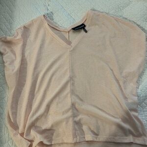 DKNY Pink Boxy Sleeveless Blouse